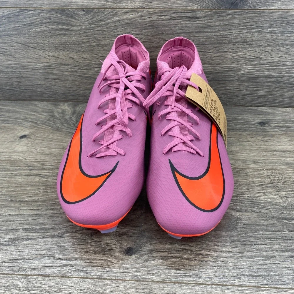 Nike Air Zoom Mercurial Vapor 16 Pro  Soccer Cleats Mens 11 Pink FQ8685-600